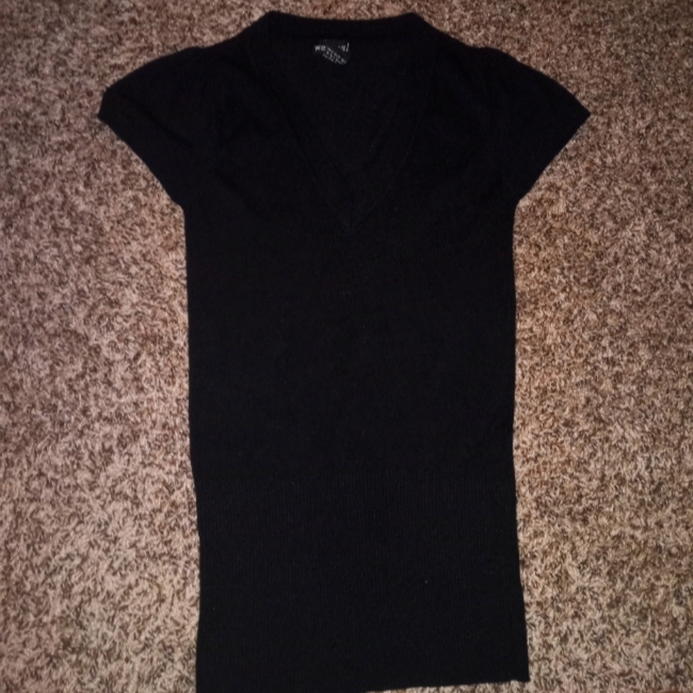 Black sweater top